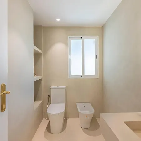 公寓 Bright Flat In San Pedro With Pool And Parking 马尔韦利亚